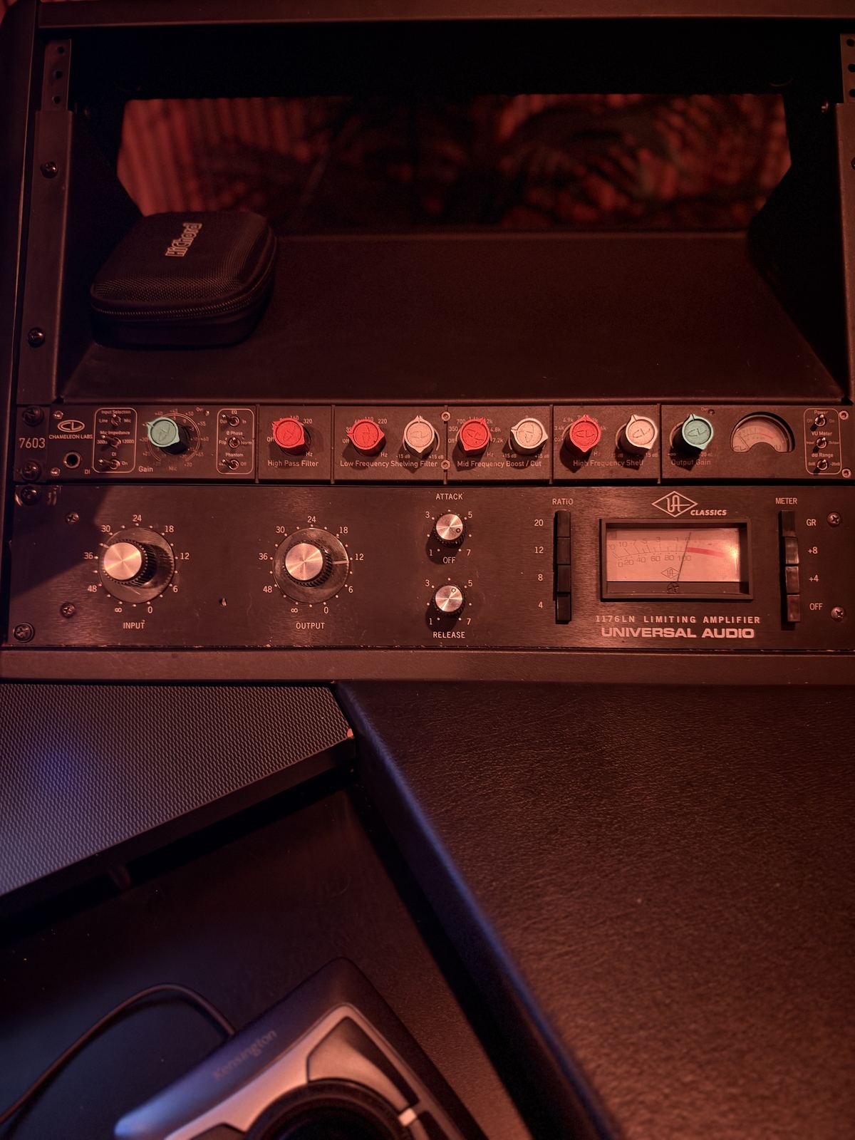 Room B rack — Universal Audio 1176